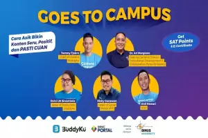 Buddyku Goes to Campus BINUS: Tunggu Apa Lagi, Raih Kesempatan di Dunia Digital dengan Menjadi Content Creator