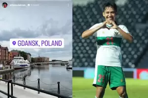 Witan Sulaeman Tiba di Polandia dari Kuwait, Kembali ke Lechia Gdansk?