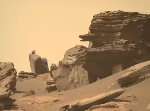 Misteri Balance Rock di Mars, Warganet Pertanyakan Keberadaan Alien