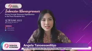 Berdaya! Wamenparekraf Angela Tanoesoedibjo: Perempuan Berperan Penting di Era Ekonomi Digital Ini!