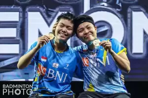 Ranking BWF Apriyani/Fadia Meroket usai Juara Malaysia Open 2022