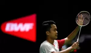 Hasil Malaysia Masters 2022: Disingkirkan Chico, Anthony Ginting Gagal ke Semifinal