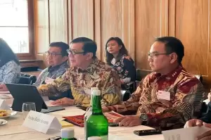 Perkuat Ekonomi Indonesia, Yasonna Ikuti Diskusi Meja Bundar di Swiss