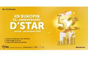 Pacu Pertumbuhan DPK, Bank KB Bukopin Luncurkan Program DStar Anniversary Special Rate