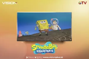 Nonton “Spongebob Squarepants” di Vision+, Serial Animasi yang Tak Ada Matinya
