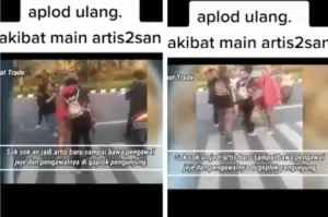 Viral! Pengawal Jeje Slebew Dipukul Pengguna Jalan, Netizen: Mewakili Perasaan Kami