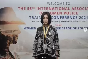 Cerita Polwan Cantik Rita Yuliana Tampil di Konferensi Polisi Wanita Internasional