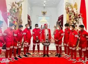 Presiden Jokowi Beri Nasihat kepada Timnas Indonesia U-16 di Istana Merdeka