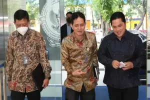 Temui Pimpinan BPK, Erick Thohir Beberkan Pelaksanaan PMN BUMN