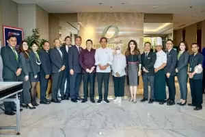 Bermalam di Oakwood Hotel Surabaya, HT Doakan Presiden Jokowi-Ibu Iriana Selalu Sehat