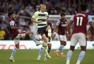 Hasil Aston Villa vs Manchester City: Gol Haaland Gagal Menangkan The Citizens