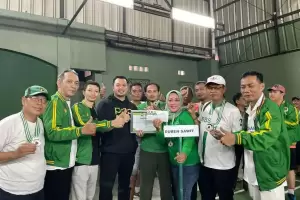 DPC PPP dan AMK Jakarta Timur Berkolaborasi Gelar Acara Tournament Badminton Cup