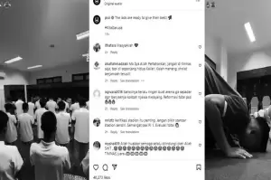 Pemain Indonesia U-16 Salat Berjamaah di Ruang Ganti sebelum Bekuk UEA
