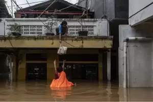 Banjir Jakarta, Ratusan Warga Masih Mengungsi