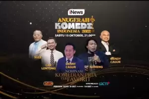 3 Hari Lagi! Ayo Dukung dan Saksikan Komedian Pria Favorit dalam Anugerah Komedi Indonesia 2022