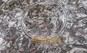 Mosaik Langka Bergambar Hercules, Neptunus, dan Perang Troya Ditemukan di Suriah