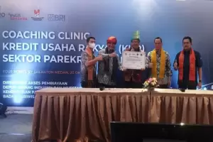 Coaching Clinic KUR Sektor Parekraf di Medan Himpun Komitmen Pembiayaan Rp2 Miliar