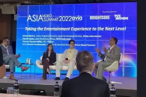 Clarissa Tanoesoedibjo Paparkan Vision+ di Asia Video Summit 2022