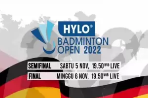 LIVE di iNews! Gregoria, Ginting dan Rehan/Lisa Siap Berjuang di Semifinal Hylo Open 2022