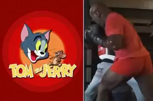 Mike Tyson KO Kilat Sparring Partner demi Nonton Tom And Jerry!