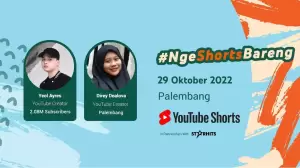 Ratusan Peserta #NgeShortsBareng di Palembang Adu Kreativitas Bikin YouTube Shorts dalam On-The-Spot Challenge!