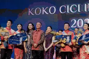 Hadiri Pemilihan Koko Cici Indonesia 2022, Angela Tanoesoedibjo Harapkan Para Pemenang Jadi Duta Pariwisata