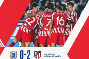 Hasil Copa del Rey: Atletico Madrid Hajar Sociedad 2-0