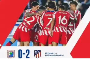 Tampil Mengesankan, Atletico Madrid Bekuk Sociedad 2-0 di Copa del Reya