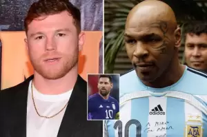 Amarah Mike Tyson Ancam Canelo jika Berani Sentuh Lionel Messi