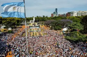 Magis Lionel Messi dan Pesta Ribuan Fans Argentina di Buenos Aires