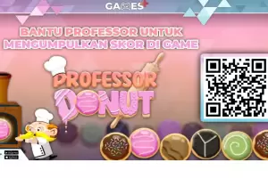 Bantu Professor Mengumpulkan Skor di Game Professor Donut!