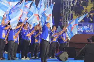 Kader Iringi AHY ke KPU, Ketua DPD Demokrat Jakarta: Semangat Wujudkan Perubahan
