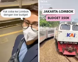 Kisah Tiktokers Muhammad Ezra Lakukan Perjalanan Jakarta-Lombok Cuma Modal Rp250 Ribu, Kok Bisa?