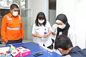 Jelang Libur Nataru, ASP Daop 1 Jakarta Jalani Tes Kesehatan dan Narkoba