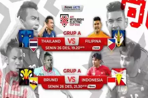 Saksikan LIVE di iNews! AFF Mitsubishi Electric Cup 2022: Indonesia Siap Berpesta Lawan Brunei