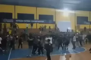 Viral Pertandingan Futsal Pelajar Ricuh di Bekasi, Polisi Ungkap Penyebabnya
