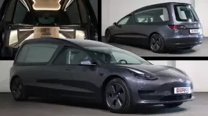 Tesla Hearse 3, Mobil Jenazah Super Mewah dan Ramah Lingkungan