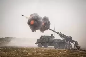 5 Fakta Howitzer Self-Propelled Caesar yang Melukai Mantan Kepala Badan Antariksa Rusia