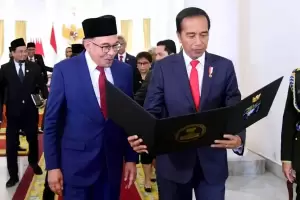 Bertemu PM Malaysia, Jokowi Teken 11 Surat Minat Investasi di IKN Nusantara