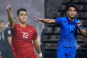 Top Skor Piala AFF 2022: Teerasil Dangda vs Nguyen Tien Linh, Siapa Rebut Sepatu Emas?