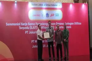 Percepat SJUT di DKI, Jakarta Infrastruktur Propertindo Tandatangani Kerja Sama dengan PT Miko