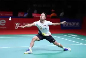Hasil Indonesia Masters 2023: Anthony Ginting Menang Mudah atas Wakil Hong Kong