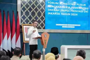 Heru Sebut Pembangunan Jakarta Tahun 2024 Fokus Peningkatan Ketahanan Kota