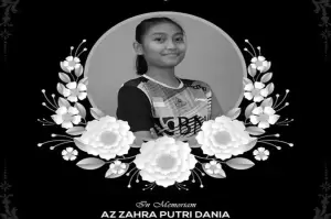 Az-Zahra Putri Dania, Pebulu Tangkis Muda Indonesia Meninggal Dunia