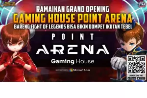 Ikut Ramaikan Grand Opening Gaming House Point Arena Bareng Fight of Legends Bisa Bikin Dompet Tambah Tebel