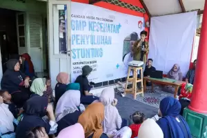 Cegah Stunting di Bogor, GMP Jabar Penyuluhan di Kampung Sindang Barang