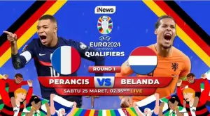 Live di iNews, Duel Tim Elite Eropa Dimulai Dini Hari Nanti! Saksikan Laga Sengit Prancis vs Belanda di Kualifikasi Euro 2024