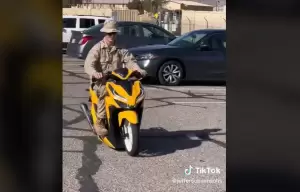 Viral, Video Tentara Amerika Punya dan Pamer Honda Vario Ini Faktanya