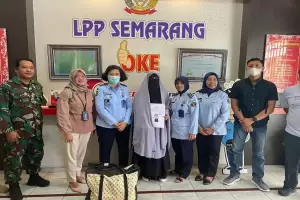 Napi Terorisme Perempuan Eks JAD Makassar Bebas dari Lapas Semarang