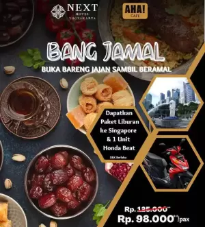 Rejeki Ramadhan! Buka Puasa di Next Hotel Yogyakarta, Bisa Gratis Liburan Gratis ke Singapore!